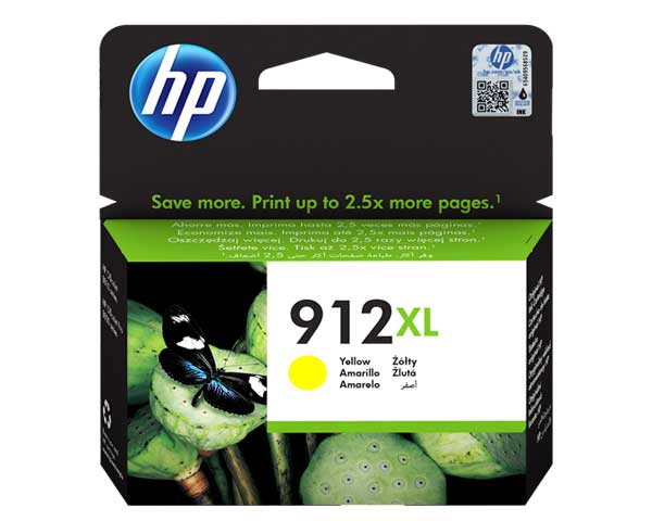 HP 912XL Yellow Ink Cartridge - Inks.es